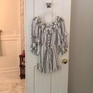 Off the Shoulder Romper